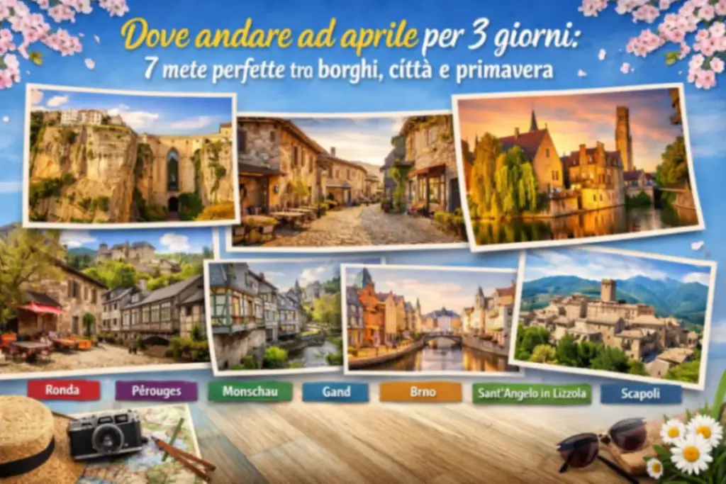 Mete ideali per un viaggio ad aprile