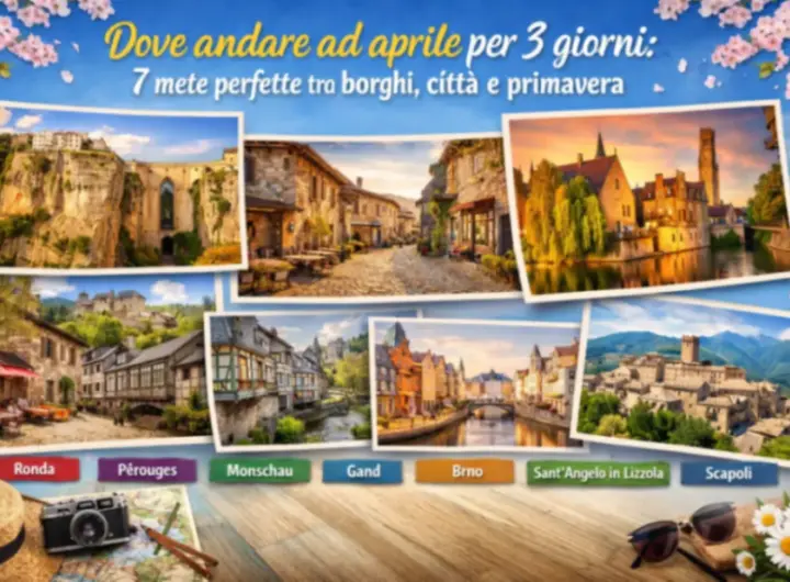 Mete ideali per un viaggio ad aprile