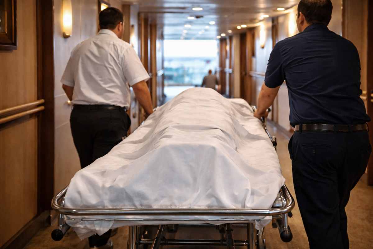 nave da crociera morte