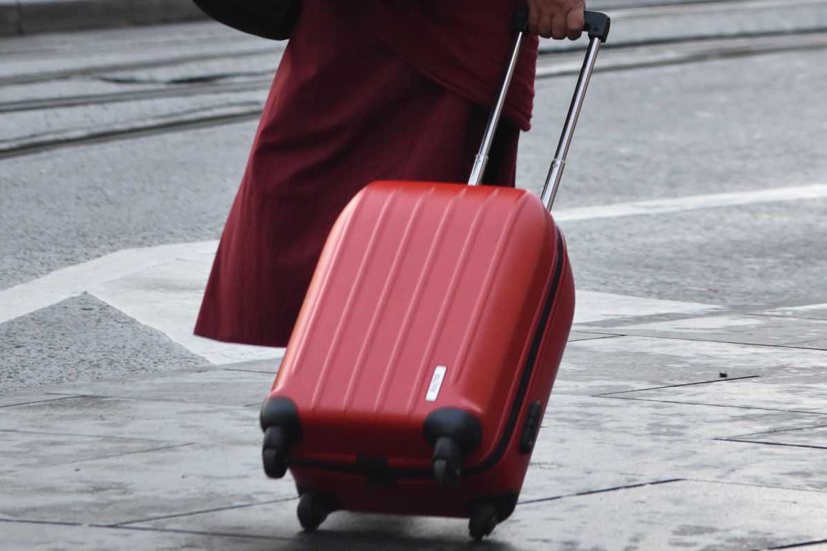 etichetta valigia errore da non commettere